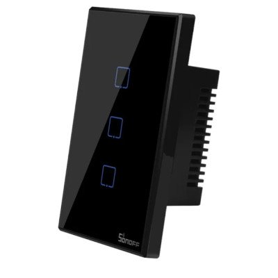 SONOFF INTERRUPTOR INTELIGENTE PARED WIFI 3 BOTONES T3US3C