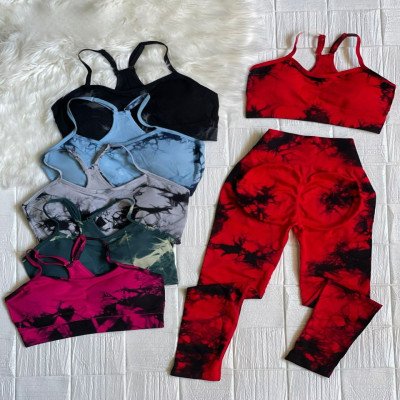 CONJUNTOS CALZA CON TOP BATIK CON EFECTO PUSH UP