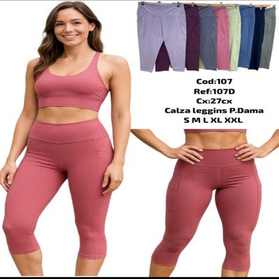 Calza leggins elastizado